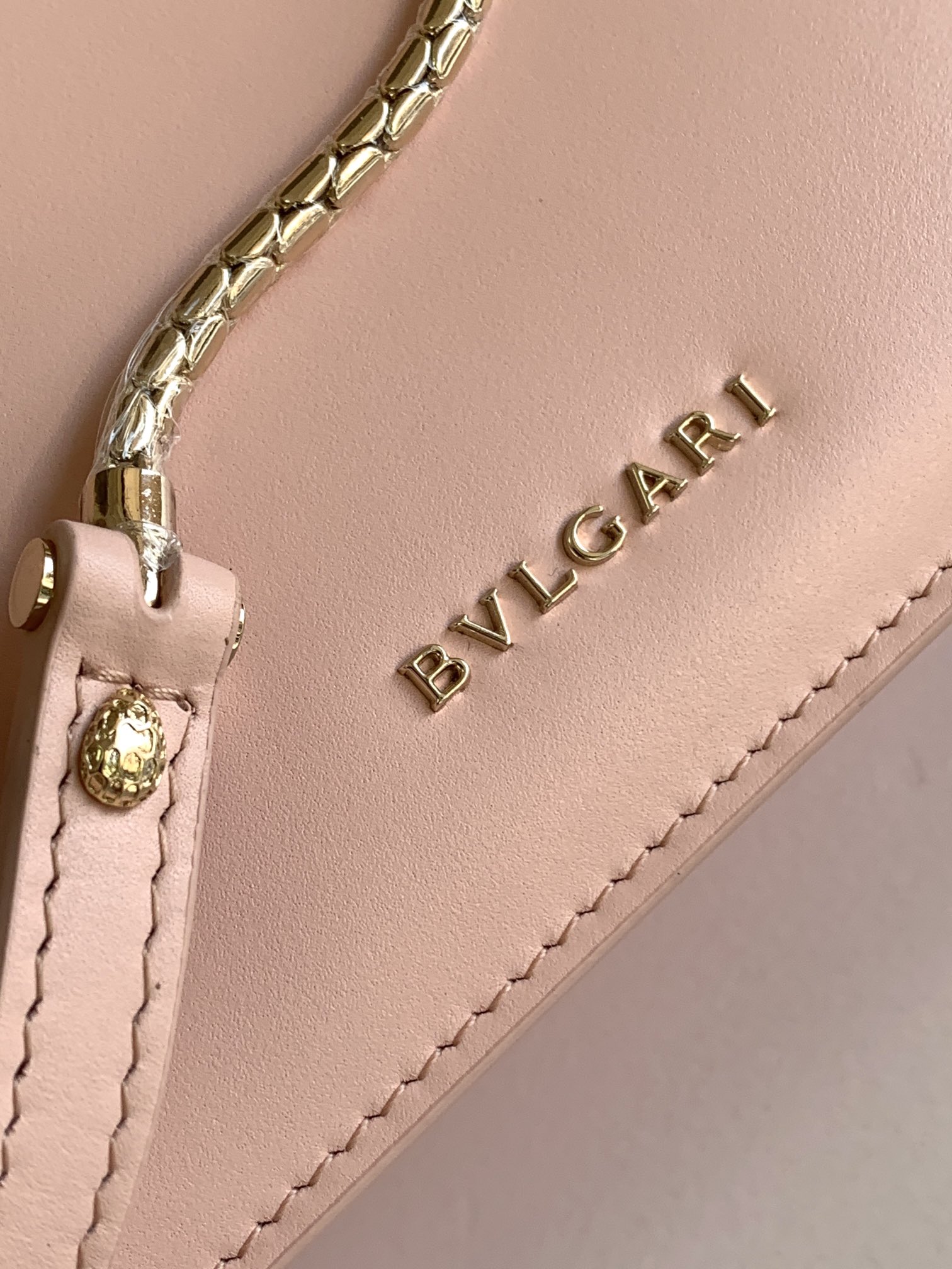 Bvlgari Serpenti Forever Crossbody Bag Light Pink